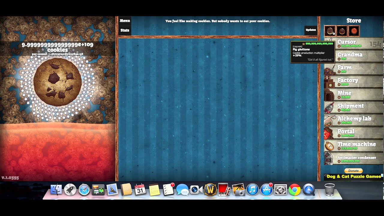 How to cheat in cookie clicker for mac